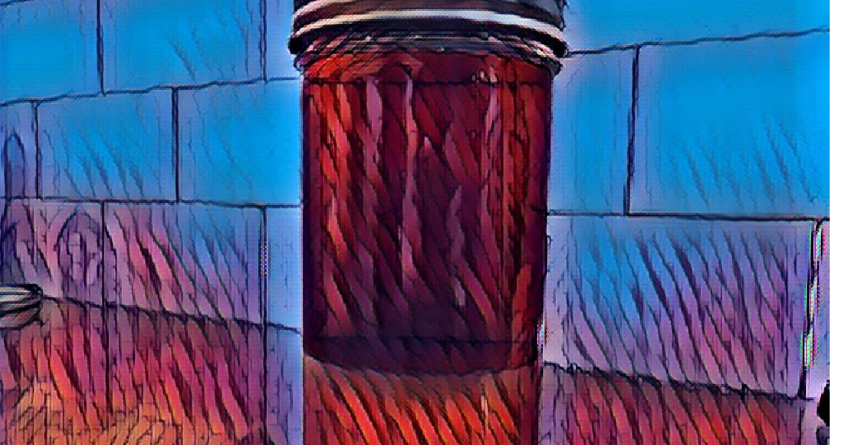 Poster of yeast in a mason jar in blue and reds