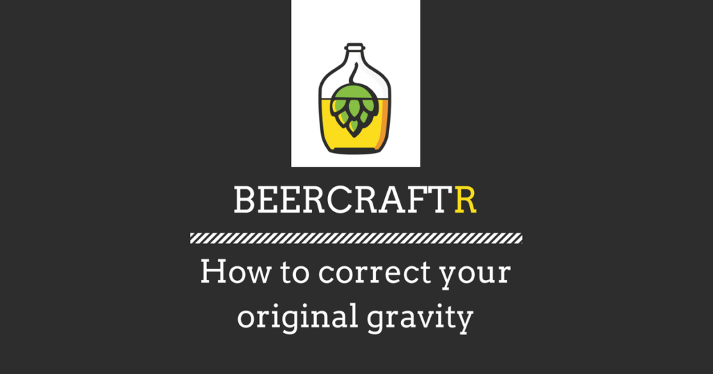 How to correct low (or high) original gravity