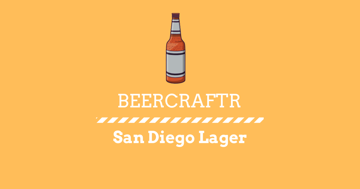 San Diego Lager Recipe